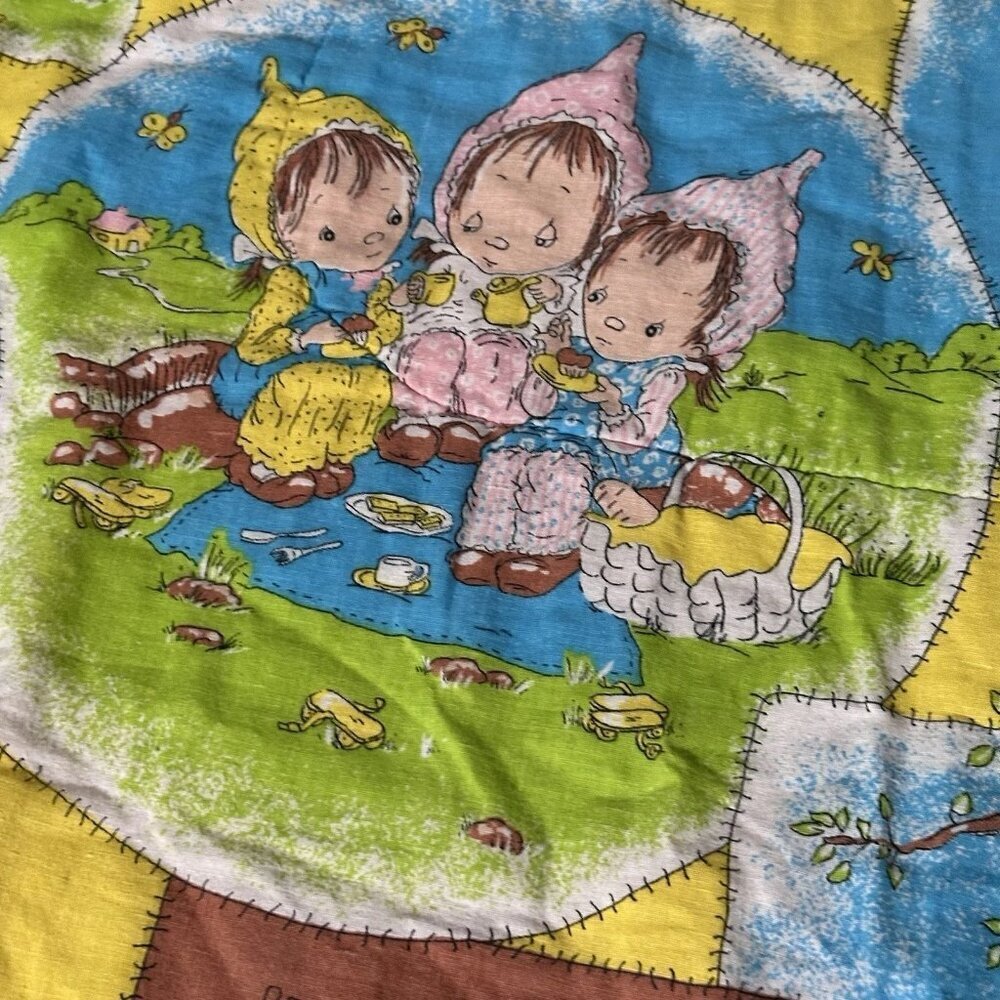 1978 Hallmark Betsey Clark Childs Sleeping Bag Precious Moments Vintage - Picture 2 of 16